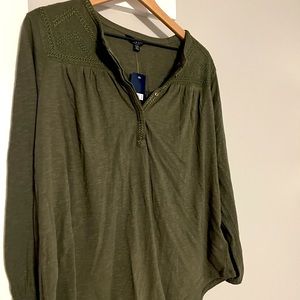 NWT LUCKY BRAND LONG SLEEVE TOP